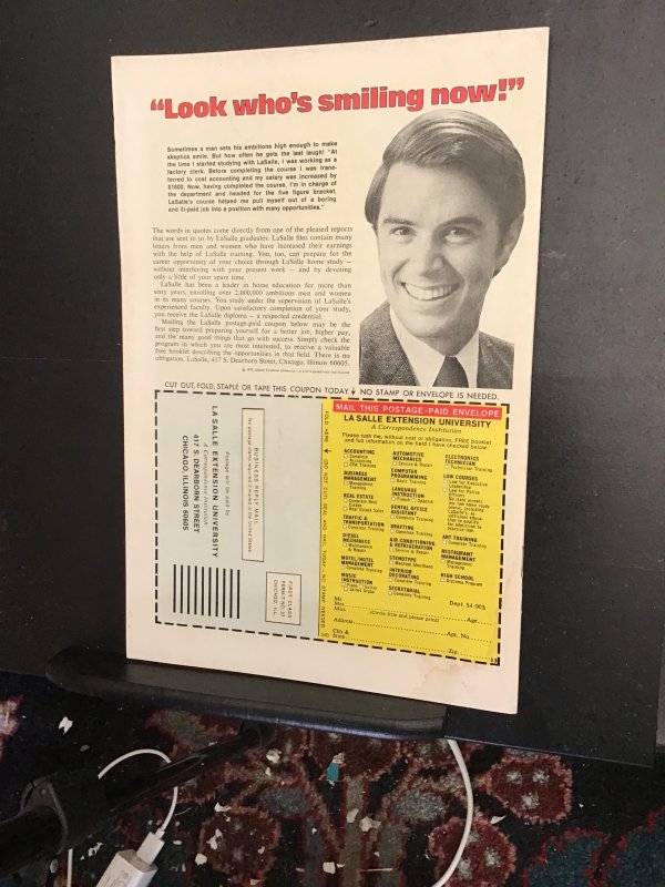 Werewolf by Night #19  (1974) Dracula X over key!  VG/FN Wow!