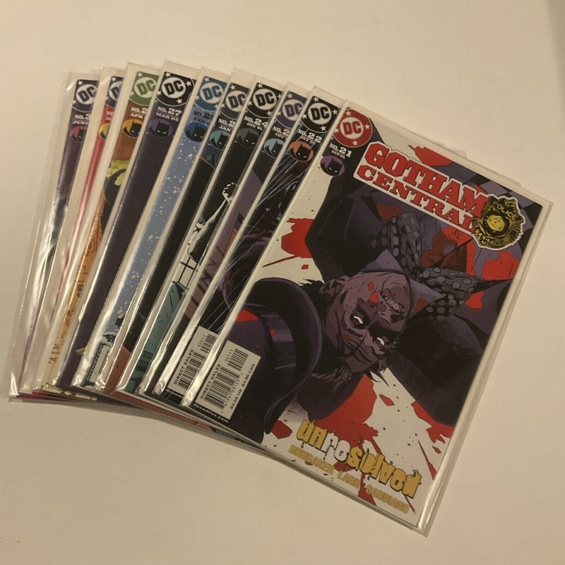 Gotham Central 1-40 Near Mint Nm Lot Run Set Batman DC Comics