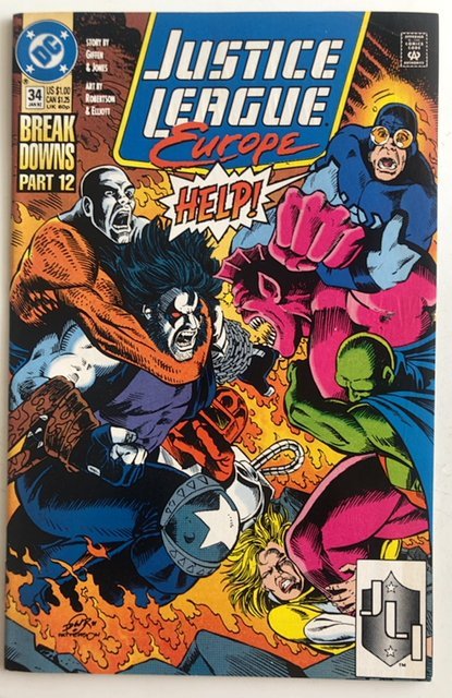 Justice League Europe #34 (1992)