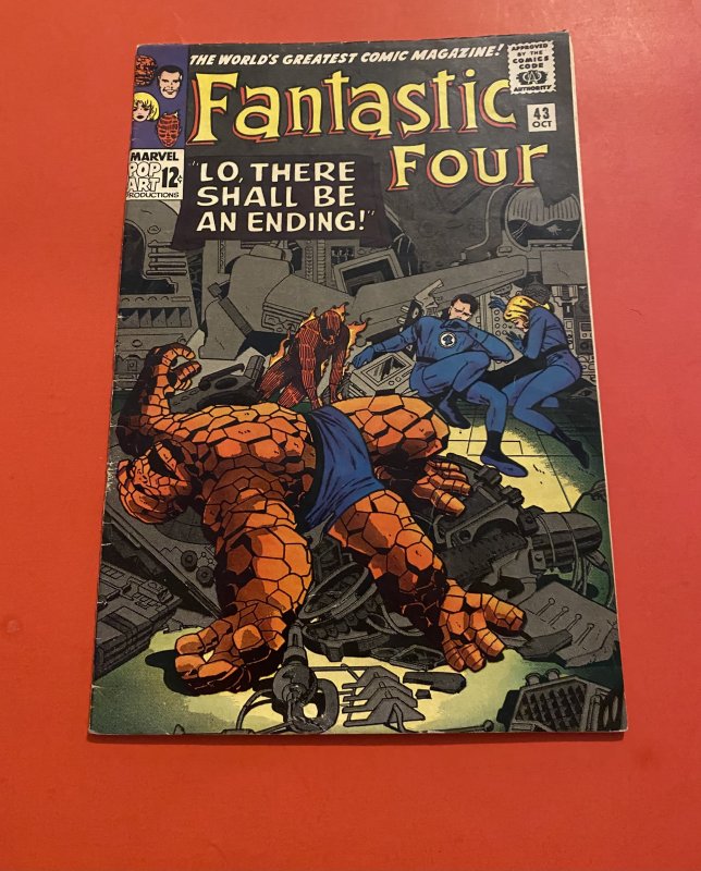 Fantastic Four #43 (1965) there shall be an ending