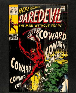 Daredevil #55 Roy Thomas Story! Gene Colan Cover!