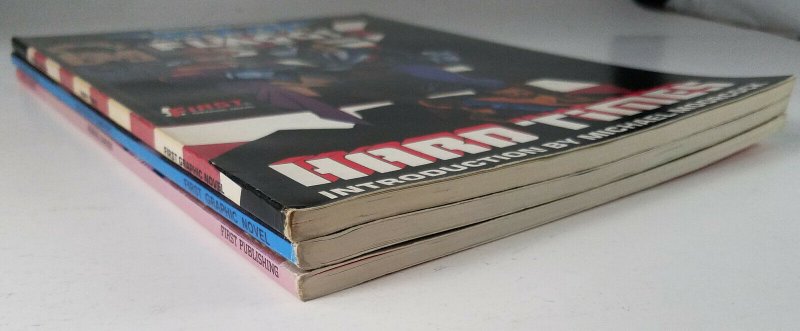 3x Howard Chaykin's American Flagg!: First Graphic Novel 80's All First Printing