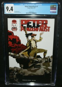 Peter Panzerfaust #1 - Tyler Jenkins Art - CGC Grade 9.4 - 2012