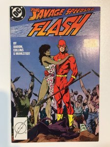 The Flash #10 (1988)F Blemish on front cover