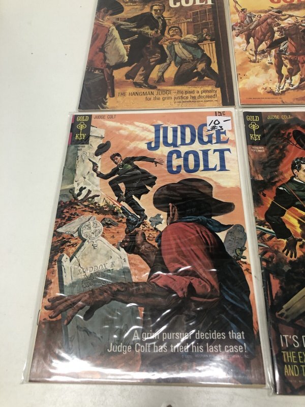 Judge Colt (1970) Set Issues # 1-4 Gold Key Comics • Bronze Age • Hangman Judge