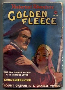 Golden Fleece Pulp May 1939- The Sea Drinks Blood