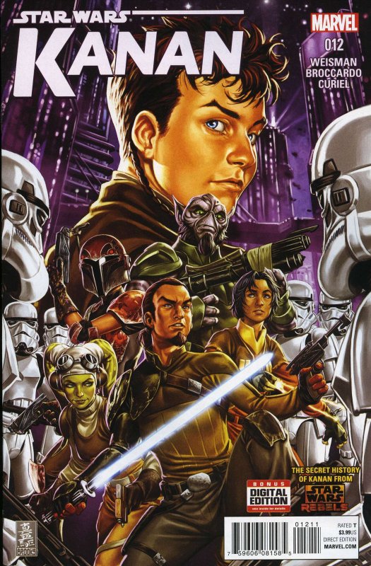 Kanan: The Last Padawan #12 VF/NM ; Marvel | Star Wars Rebels