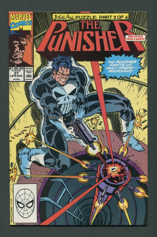 Punisher #37  / 9.4 NM  Jigsaw Part Three  August 1990