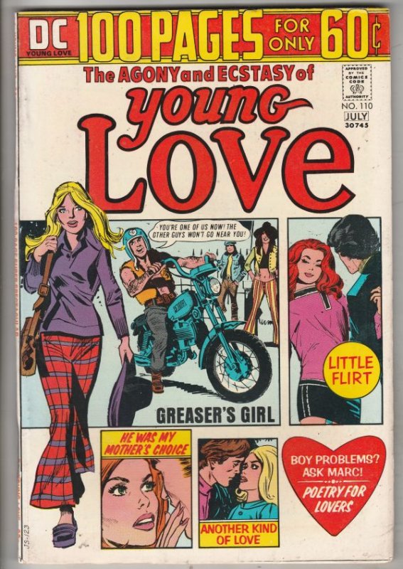 Young Love #110 (Jul-74) VF/NM High-Grade 