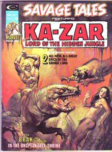 Savage Tales #7 (Nov-74) VF- High-Grade Ka-Zar