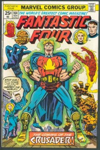 Fantastic Four 164 G/VG 3.0 1st Crusader Perez 4587 Marvel 1975 