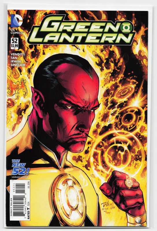 Green Lantern #52 Variant Cover (2016) Green Lantern