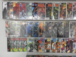 Huge Lot of 150+ Comics W/ King Spawn, Hulk, Captain Atom! Avg. VF- Condition!