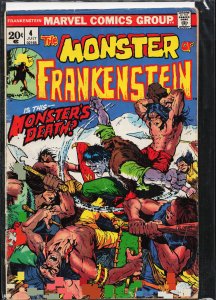 The Frankenstein Monster #4 (1973) Frankenstein Monster