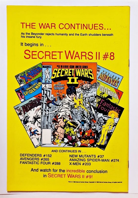 Vision & Scarlet Witch (Vol. 2) #5 (Feb 1986, Marvel) 6.0 FN  