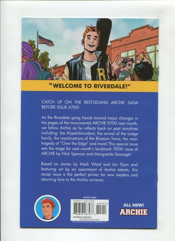 ARCHIE #699 (9.2) 2018 NYCC EXCLUSIVE!! 2018