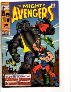 Avengers # 69 FN Marvel Comic Book Iron Man Hulk Thor Hawkeye Ant-Man Wasp JG1