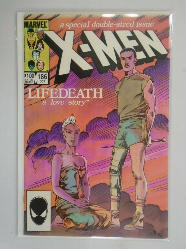 Uncanny X-Men #186 Direct edition 6.0 FN (1984 1st Series)