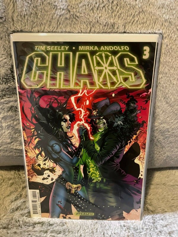 Lot of 6 Books CHAOS 1-6 DYNAMITE COMIC SET COMPLETE 2014 J Scott Campbell