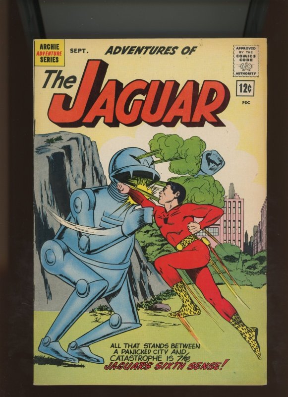 (1962) Adventures of the Jaguar #8: SILVER AGE! COMBINED SHIPPING! (7.0/7.5)
