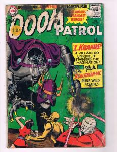 Doom Patrol # 101 GD DC Silver Age Comic Book 1966 Super Hero Team J29