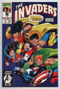 Invaders #2 Captain America | Sub-Mariner (Marvel, 1993) FN/VF 