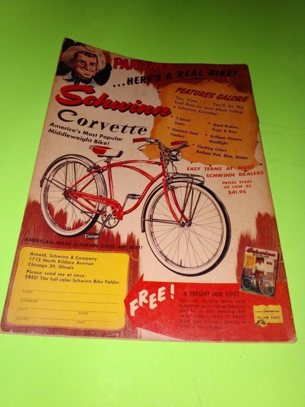 1957 Dell RIN TIN TIN AND RUSTY 21 photo cover Good