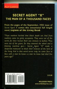 Secret Agent X September 1935- Pulp Reprint-2004-Legion of Living Dead-NM