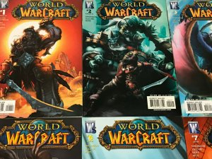 WORLD OF WARCRAFT#1-11 VF/NM LOT 2007 JIM LEE (12 COMICS) DC/WILDSTORM COMICS