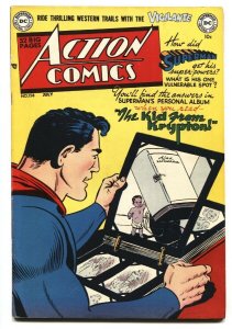 Action Comics #158 1951- Superman- Origin retold-comic book