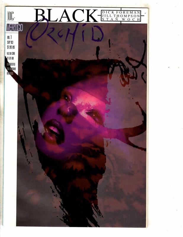 Lot Of 11 Black Orchid DC Vertigo Comic Books # 1 2 3 4 5 6 7 8 9 10 11 CR4