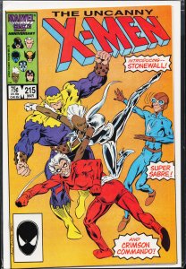 The Uncanny X-Men #215 (1987) X-Men