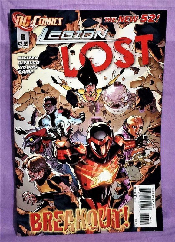 LEGION LOST #1 - 6 Pete Woods Fabian Nicieza DC New 52 (DC, 2011)! 