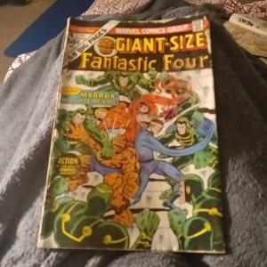 Giant-Size Fantastic Four #4 (Marvel, 1975) 1st Appearance of Multiple Man!