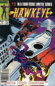 HAWKEYE  (1983 Series)  (MARVEL) #2 NEWSSTAND Fine Comics Book