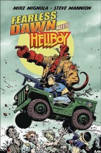 Fearless Dawn Meets Hellboy nn-A Steve Mannion Cover VF/NM
