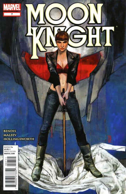 Moon Knight (6th Series) #7 VF ; Marvel | Bendis Maleev