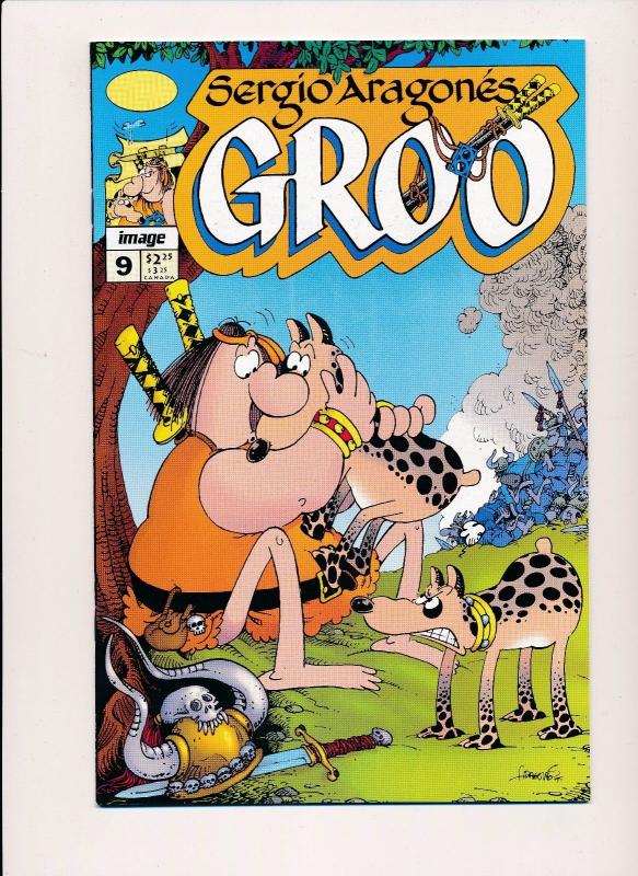 Sergio Aragones - GROO #9, Image Comics 1995 ~ VF/NM (HX520)