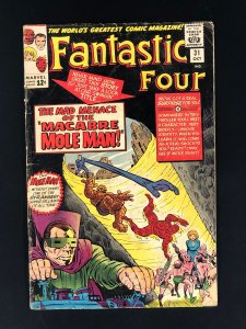 Fantastic Four #31 (1964) GD+ 1st appearance of Dr. Franklin Storm