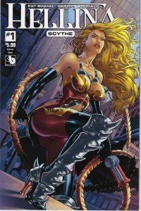 HELLINA : Scythe # 1 Limited Enforcer Variant Cover Edition !!!  NM 