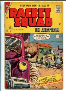 Racket Squad In Action--#25--1957--COMIC BOOK--Charlton--VG+