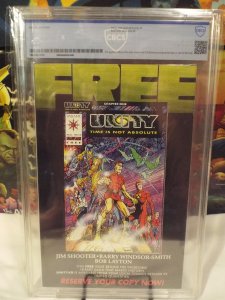 Magnus Robot Fighter #0 - CBCS 9.0 - 1991 Valiant