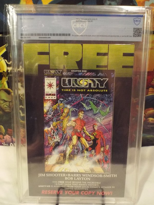 Magnus Robot Fighter #0 - CBCS 9.0 - 1991 Valiant