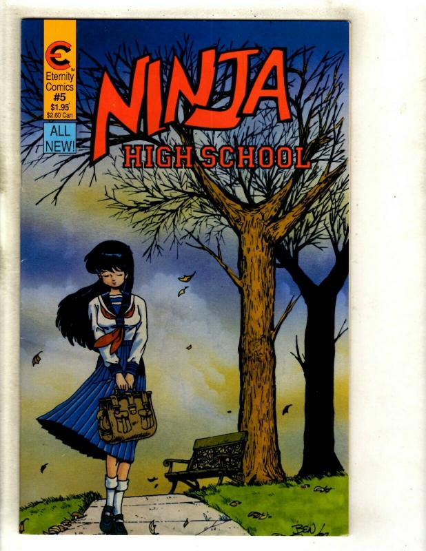 10 Ninja High School Comics 1 2 3 3.5 4 5 6 Ninja High School Mini + Feeple JF8