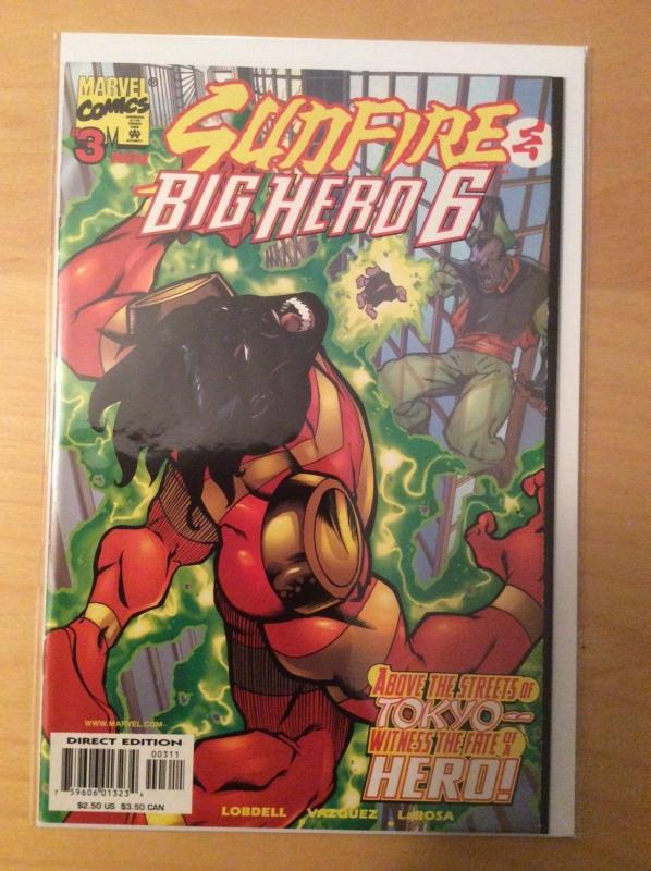 SUNFIRE & BIG HERO SIX 1 2 3 [SET] & BIG HERO SIX 1 & ALPHA FLIGHT 16 & 17