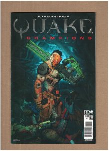 Quake Champions #1 Titan Comics 2017 Cover B VF 8.0