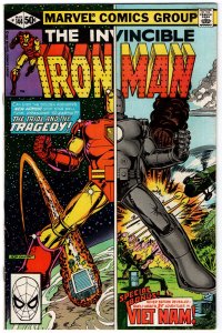 Iron Man #144 (1981)  VF- 7.5  small price sticker on back cover