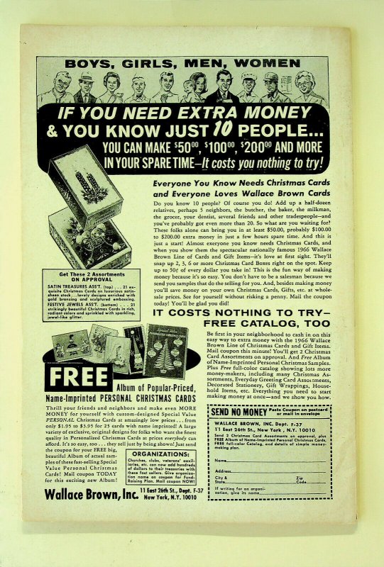 T.H.U.N.D.E.R. Agent Dynamo #2 (Oct 1966, Tower) - Good 