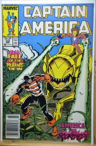 Captain America #339 (1988) Newsstand Edition!!!