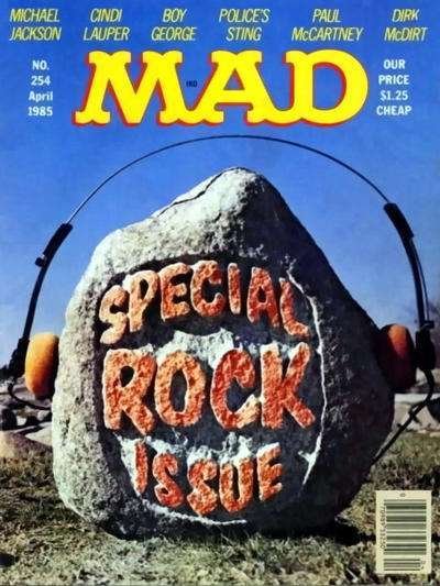 Mad (1952 series) #254, Fine (Stock photo)